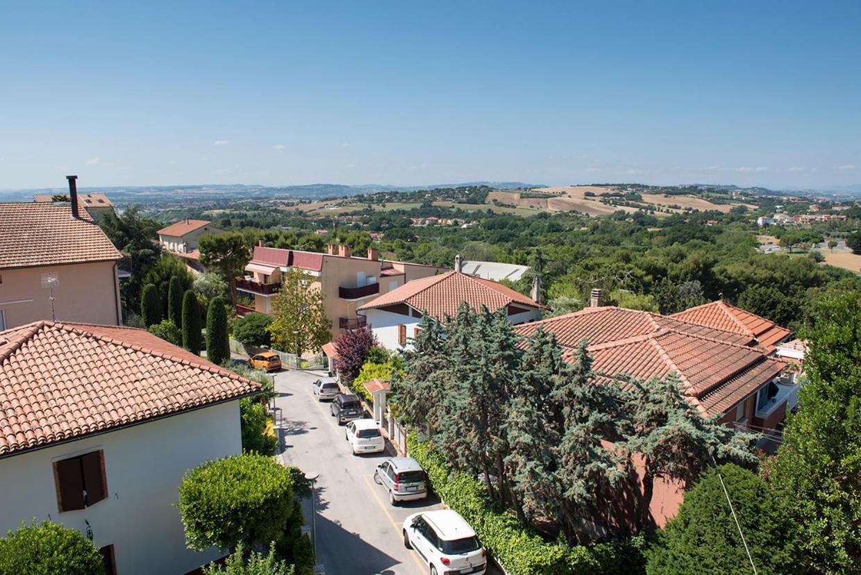 S270 - Sirolo, Quadrilocale In Centro Con Vista Panoramica Apartment Exterior foto